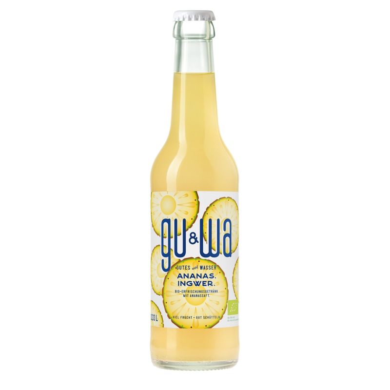 gu&wa  gu&wa Bio Ananas.Ingwer - Produktbild