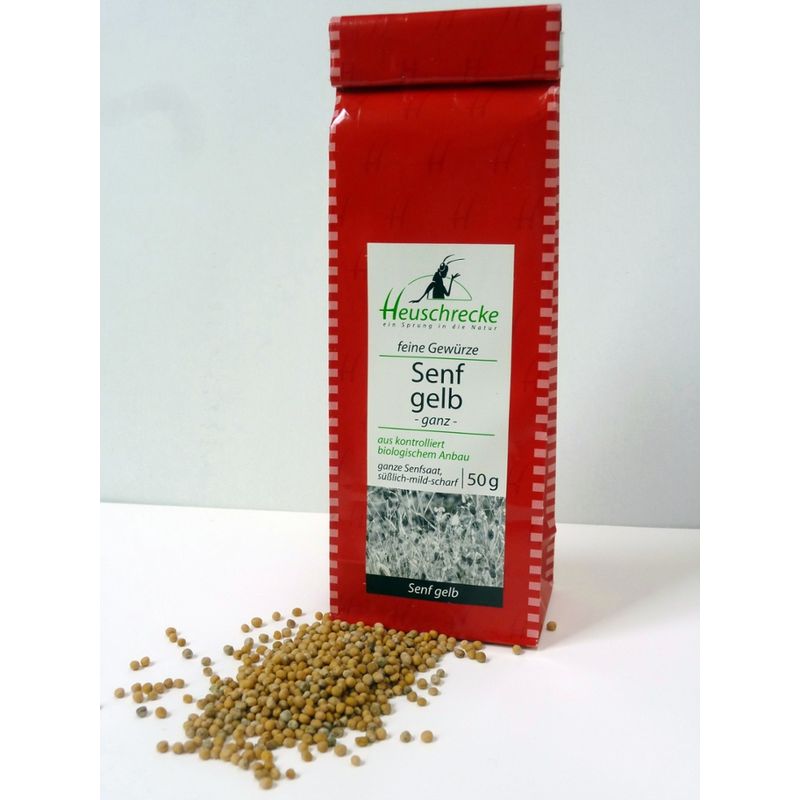 Heuschrecke Senfsaat, gelb, erucasäurearm, kbA - Produktbild