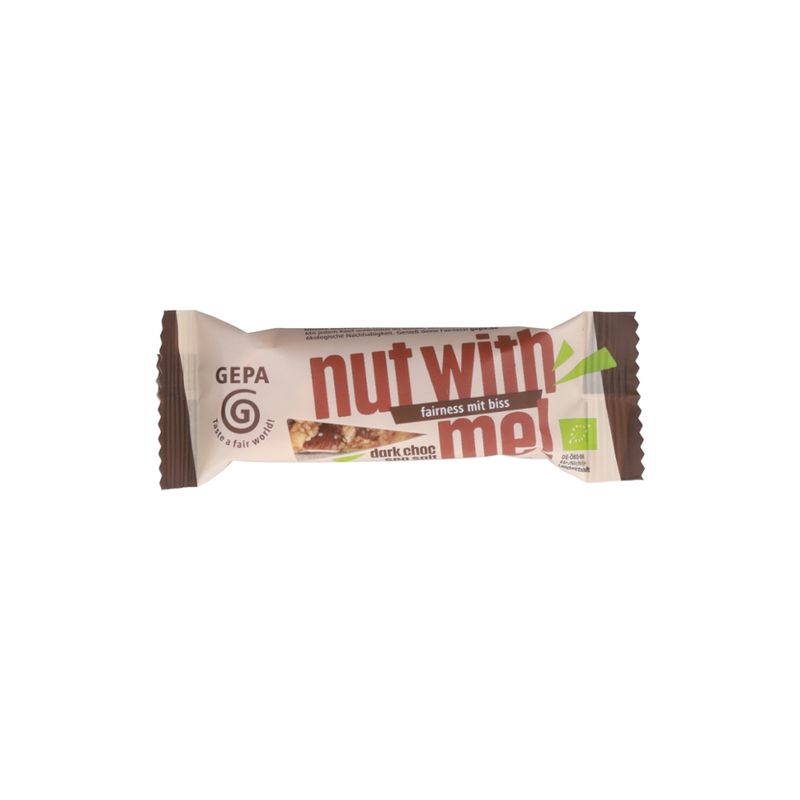 GEPA - The Fair Trade Company nut with me! Bio dark choc sea salt - Produktbild