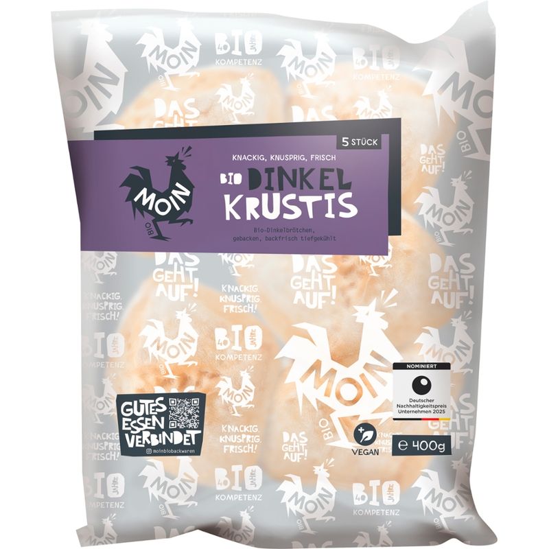 Moin Bio Backwaren Bio Dinkel Krustis - Produktbild