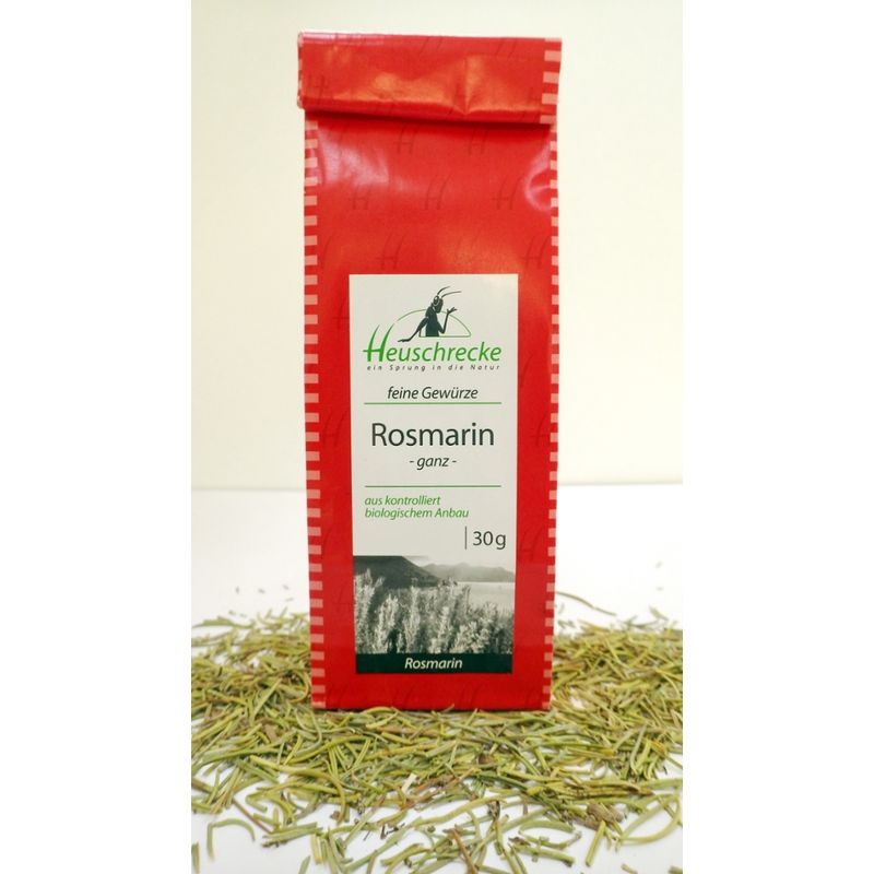 Heuschrecke Rosmarin, ganz, kbA - Produktbild