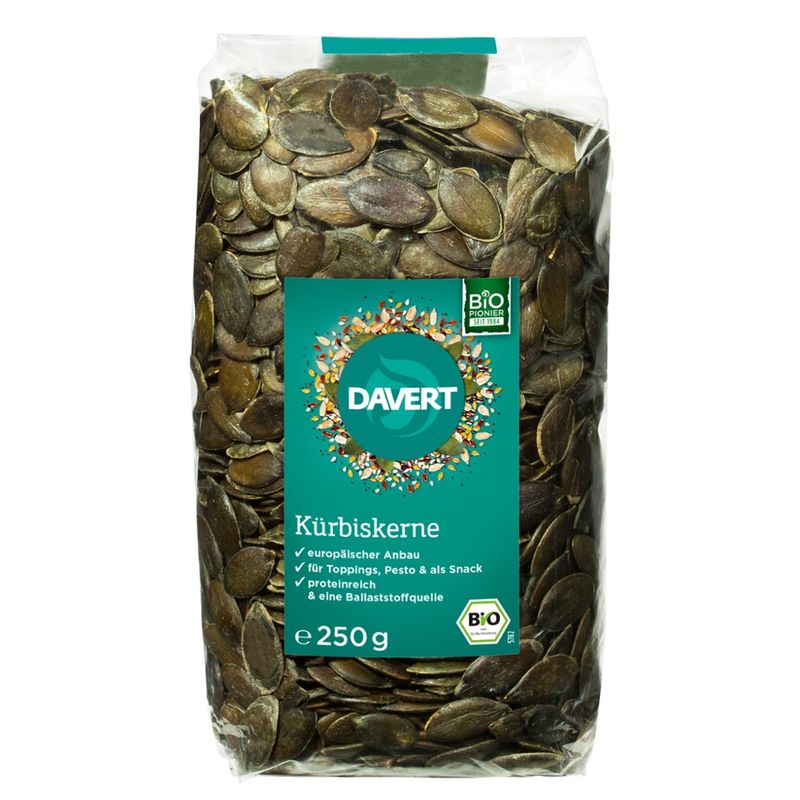 Davert Knabber-Kürbiskerne 250g - Produktbild