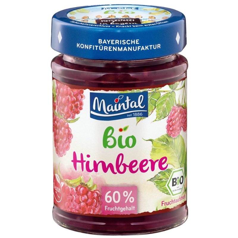 Maintal Bio Bio Himbeer-Fruchtaufstrich - Produktbild