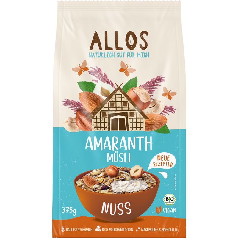 Allos Amaranth Müsli Nuss - Produktbild