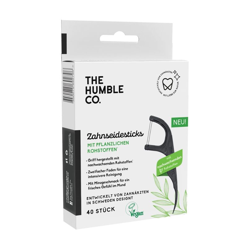 The Humble Co.  Humble Zahnseidesticks - Pflanzenbasiert - Produktbild