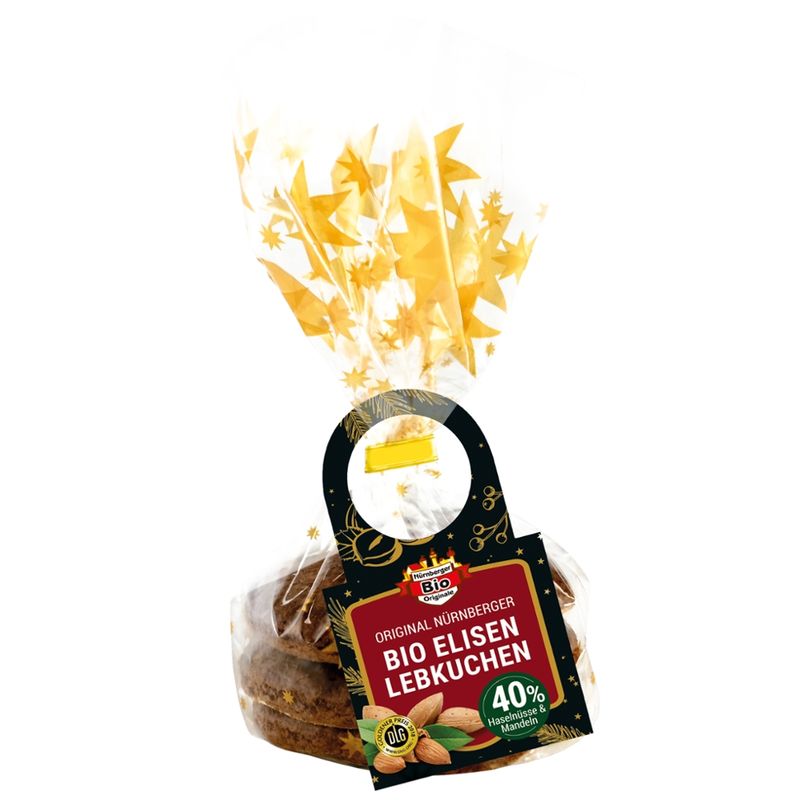 Nürnberger Bio Originale 3 Original Nürnberger Bio Elisen-Lebkuchen natur - Produktbild
