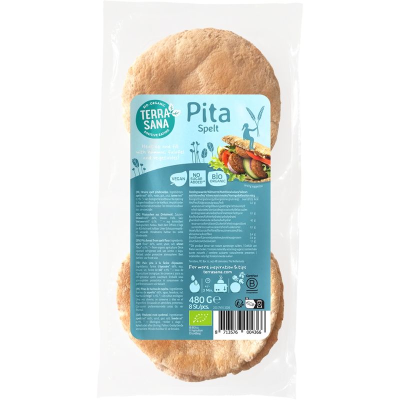 TerraSana Dinkel Pita - Produktbild