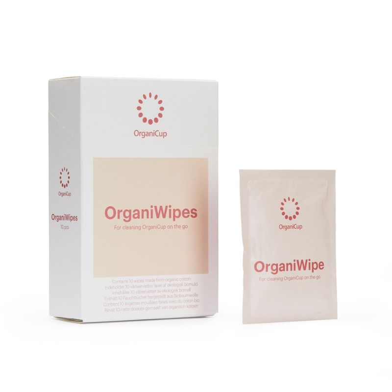 OrganiCup  OrganiWipes Reinigungstücher für OrganiCup - Produktbild