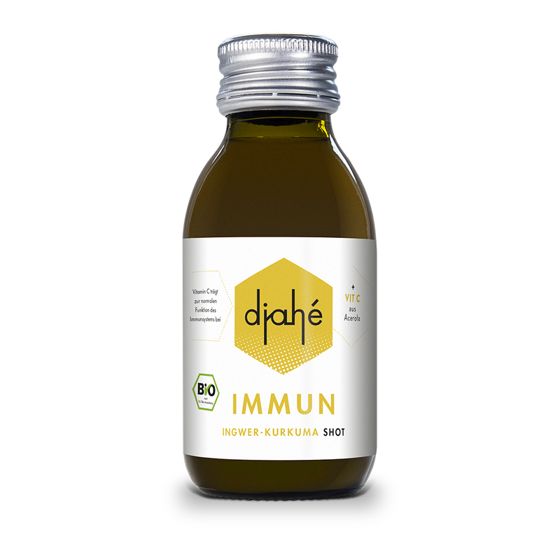 DJAHÉ djahé - Bio Ingwer-Kurkuma Shot 0,1l - Produktbild
