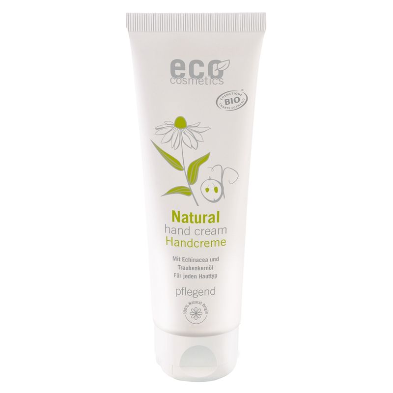 eco cosmetics Handcreme mit Bio Echinacea und Bio Traubenkernöl - Produktbild