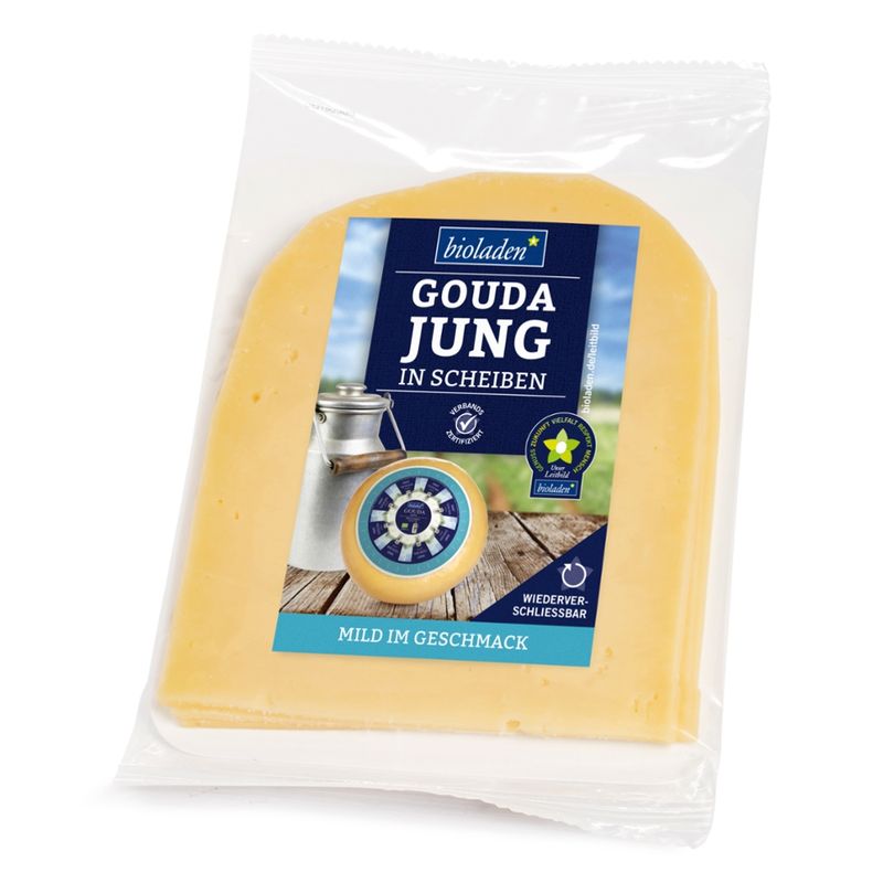 bioladen Gouda jung, in Scheiben - Produktbild