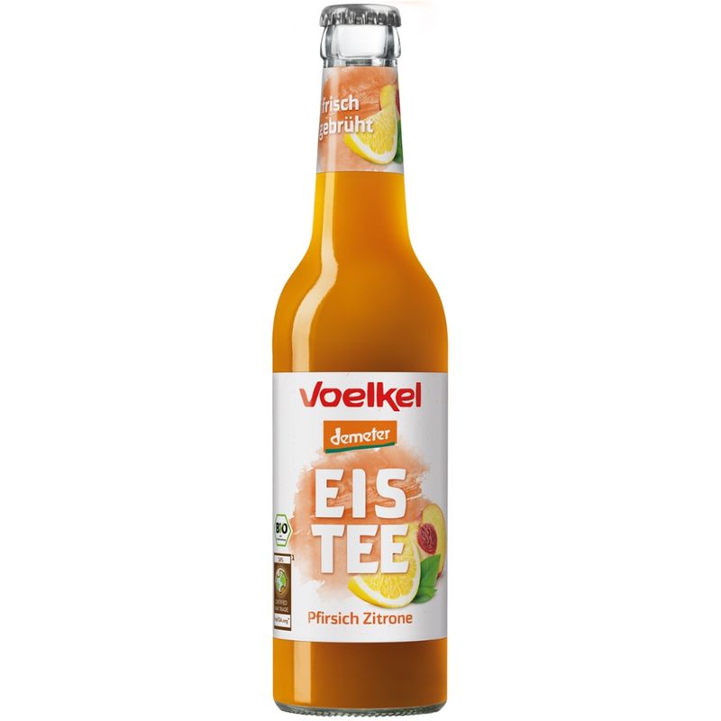 Voelkel Eistee Pfirsich Zitrone - Produktbild