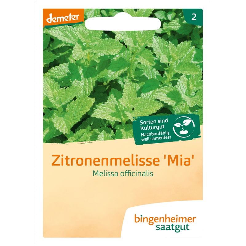 Bingenheimer Saatgut Zitronenmelisse - Kräuter (Saatgut) - Produktbild
