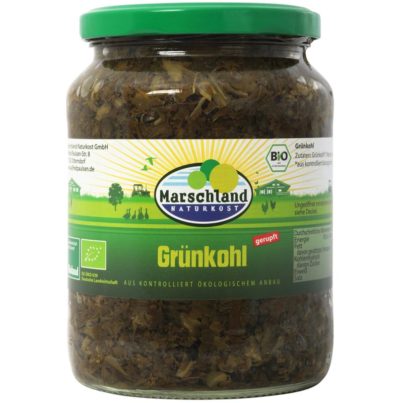 Marschland  Bioland Bio-Grünkohl 720 ml Gl. MARSCHLAND - Produktbild