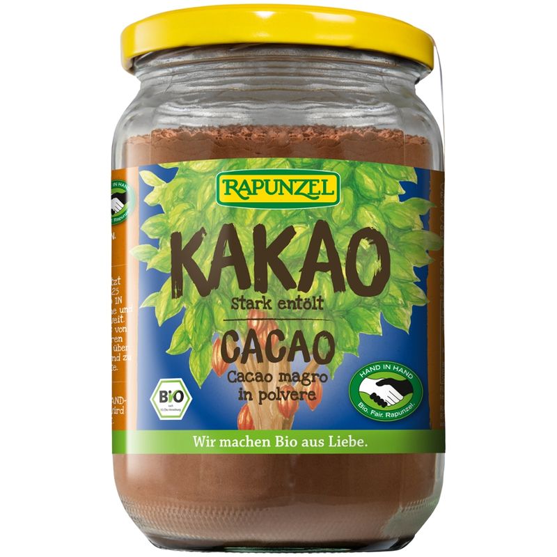Rapunzel Kakaopulver stark entölt, HIH - Produktbild