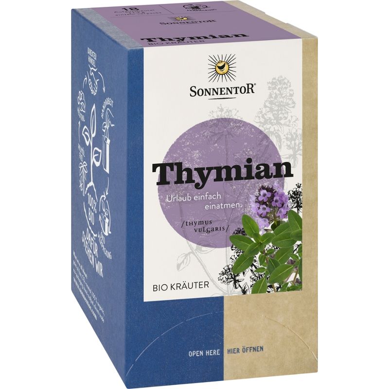 Sonnentor Thymian, Doppelkammerbeutel - Produktbild