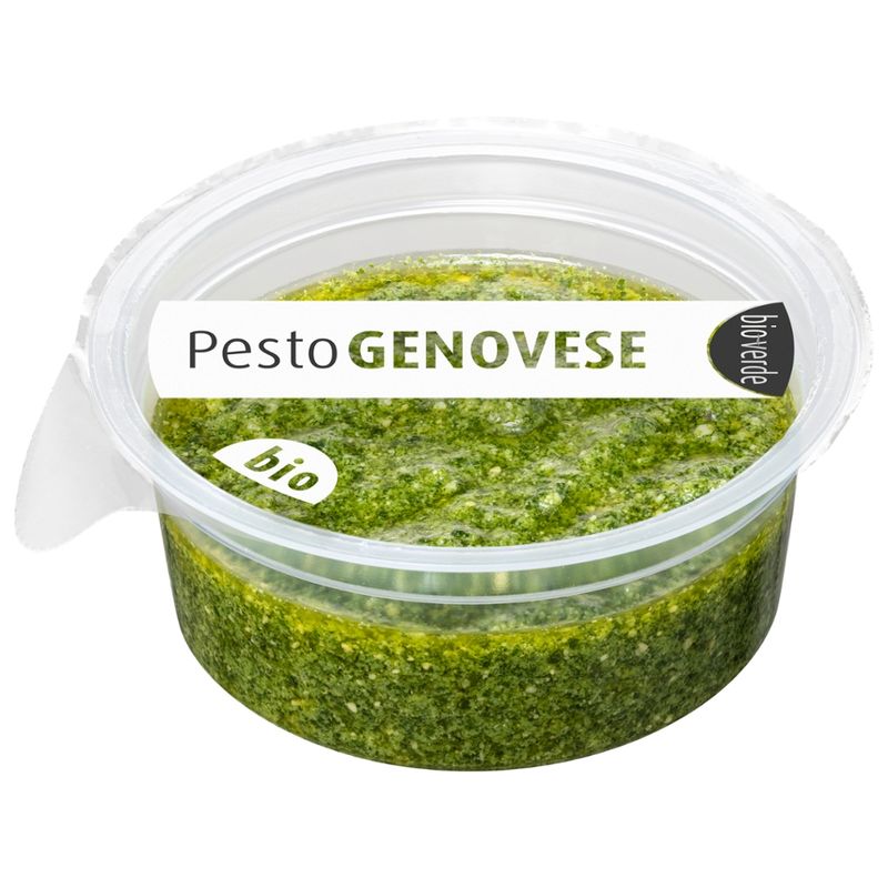 bio-verde Prepack Frisches Pesto Genovese 125 g - Produktbild