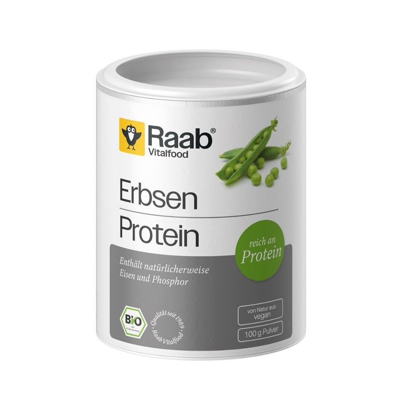 Raab Vitalfood Bio Erbsen Protein Pulver - Produktbild