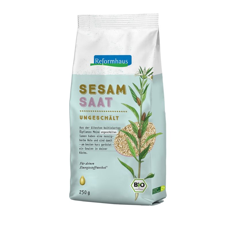 Reformhaus Sesamsaat, ungeschält bio - Produktbild
