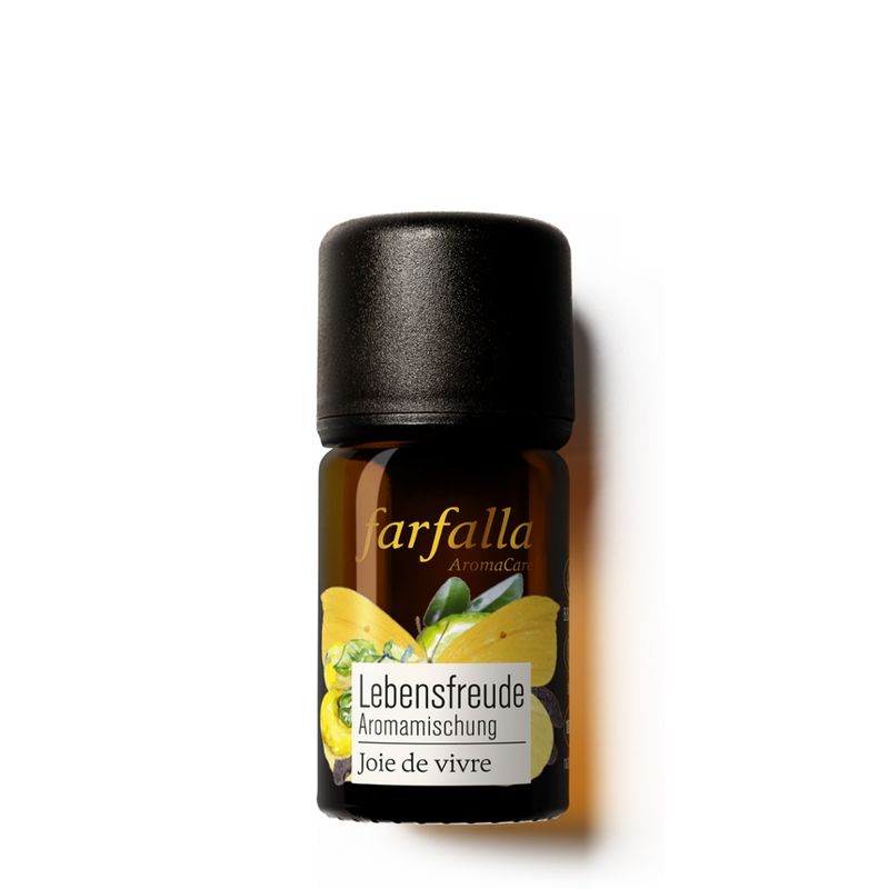 farfalla Lebensfreude, Bergamotte, Lebensfreude Aromamischung, 5ml - Produktbild
