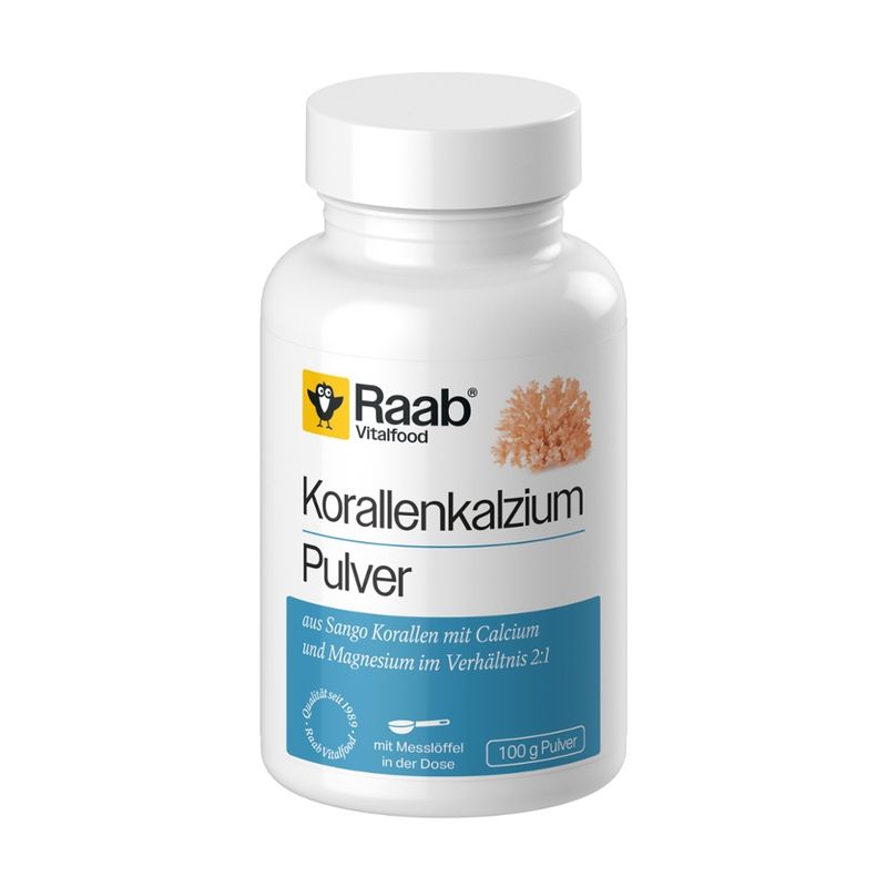 Raab Vitalfood Sango Korallenkalzium Pulver - Produktbild
