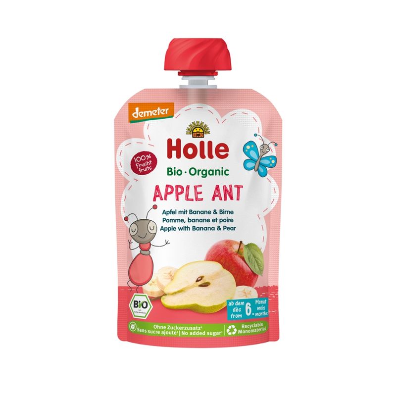 Holle  Apple Ant - Apfel & Banane mit Birne - Produktbild
