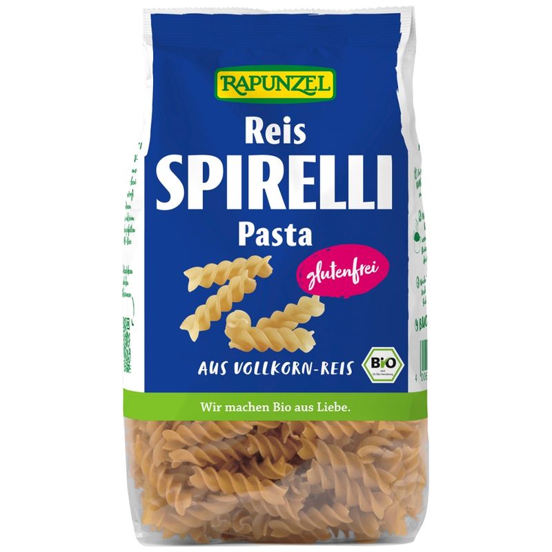 Rapunzel Reis-Spirelli, Getreidespezialität aus Vollkorn-Reis - Produktbild