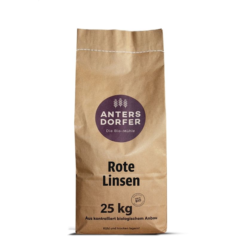Antersdorfer - Die Bio-Mühle Bio Rote Linsen - Produktbild