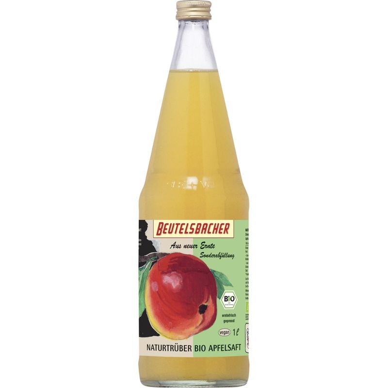 BEUTELSBACHER Apfelsaft naturtrüb aus neuer Ernte - Produktbild