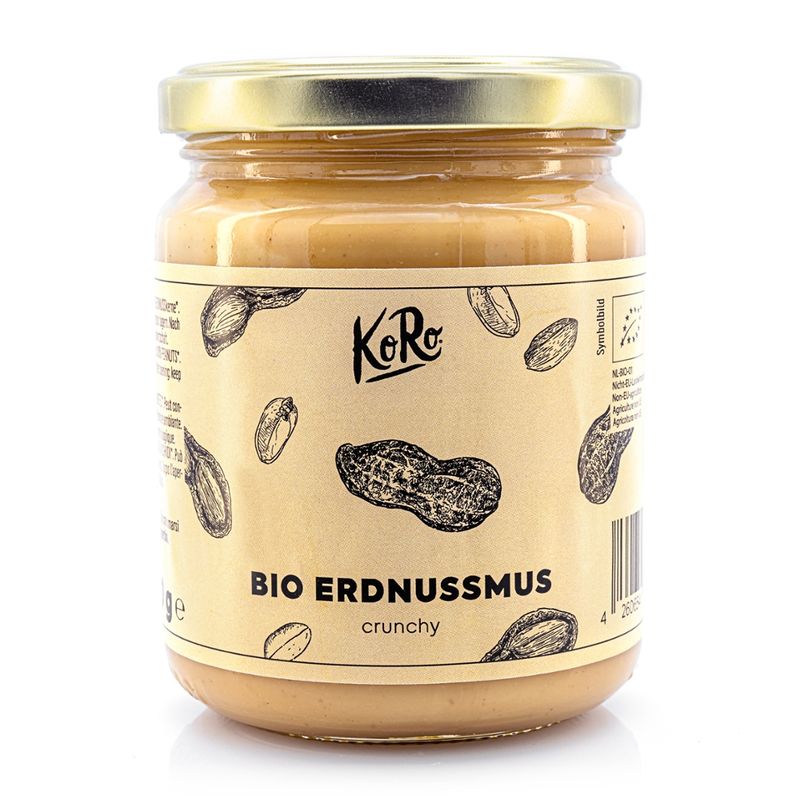 KoRo Handels GmbH Bio Erdnussmus crunchy - Produktbild
