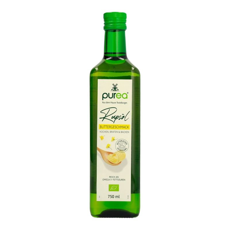bio purea® purea bio® Rapsöl Buttergeschmack 750ml - Produktbild