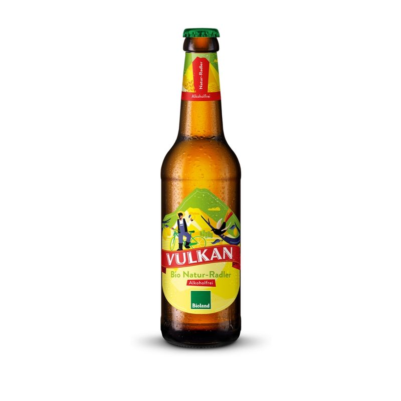 VULKAN Vulkan BIO Natur-Radler alkoholfrei 0,33l LN - Produktbild