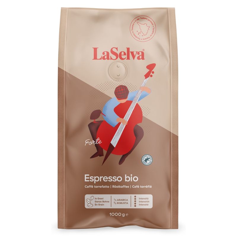 LaSelva Espresso "Forte" - Röstkaffee Ganze Bohne - Produktbild