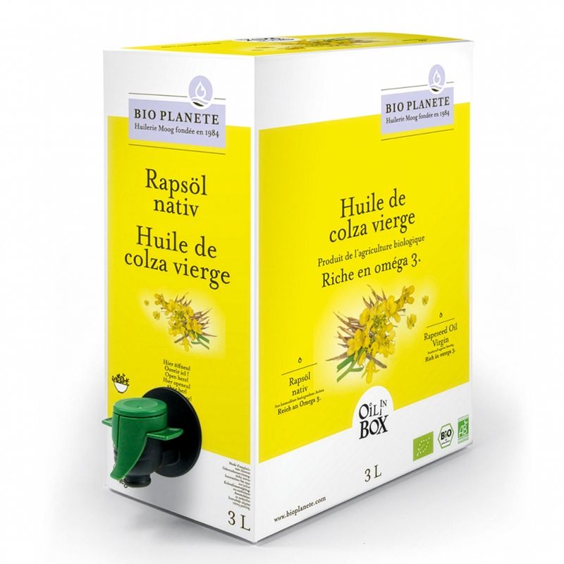 BIO PLANÈTE Rapsöl nativ OIL IN BOX - Produktbild