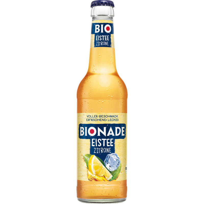 BIONADE Bionade Eistee Zitrone 12x0,33 Mehrweg - Produktbild