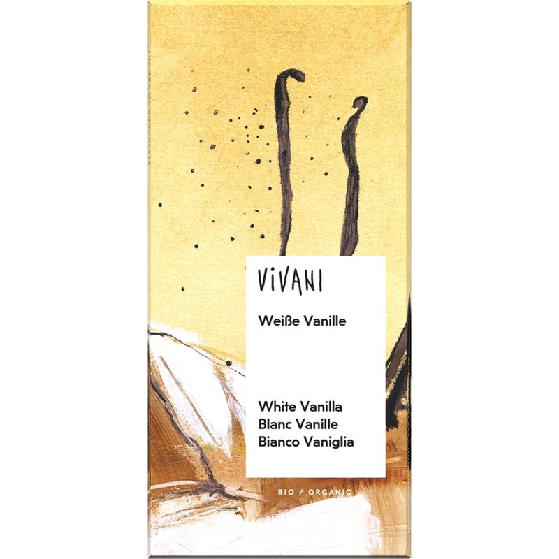 Vivani Weiße Schokolade mit Vanille - Produktbild
