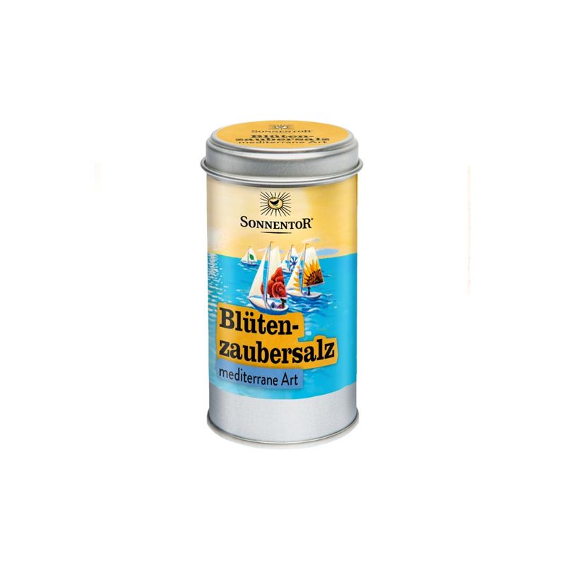 Sonnentor Blütenzaubersalz mediterrane Art, Streudose - Produktbild