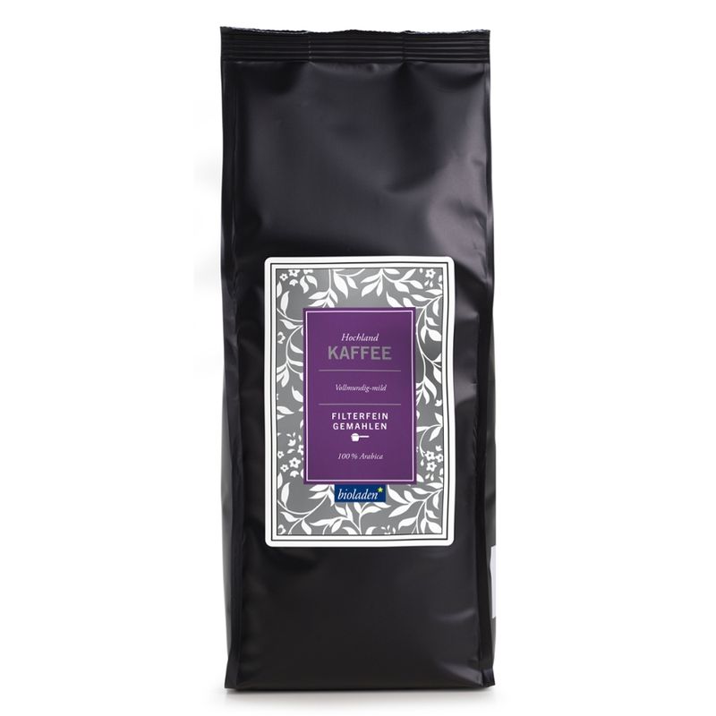 bioladen Hochlandkaffee gemahlen - Produktbild