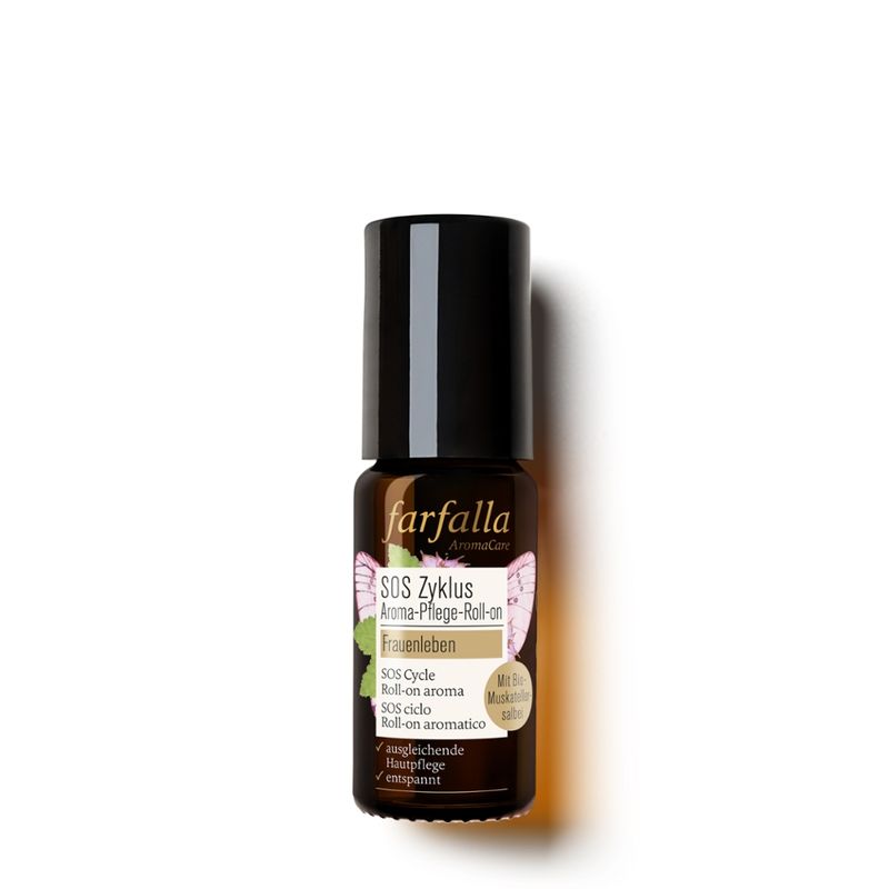 farfalla SOS Zyklus Aroma-Pflege-Roll-on Frauenleben, 10ml - Produktbild