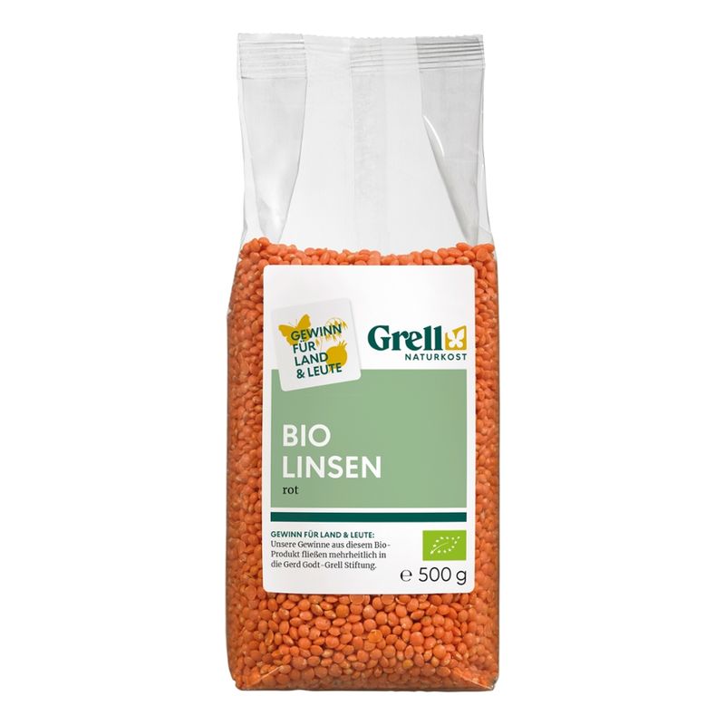 Grell Naturkost Linsen rot - Produktbild