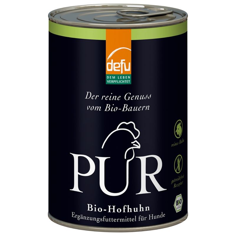 defu - Das Tierfutter vom Bio-Bauern PUR Bio-Hofhuhn - Produktbild
