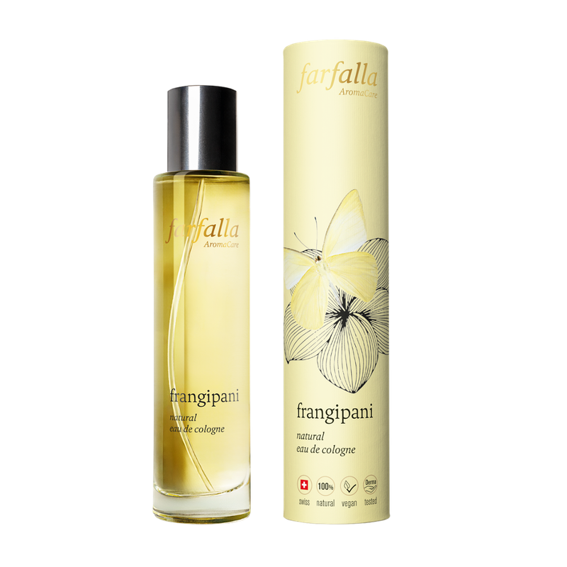 farfalla frangipani, natural eau de cologne, 50ml - Produktbild