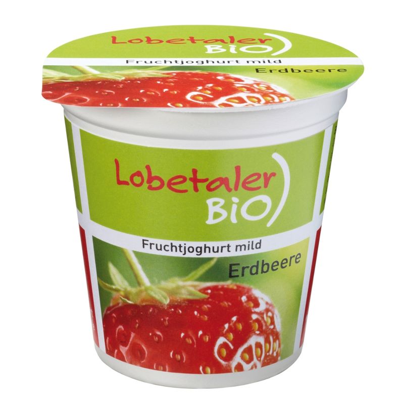 Lobetaler Bio Bio-Joghurt Erdbeere - Produktbild