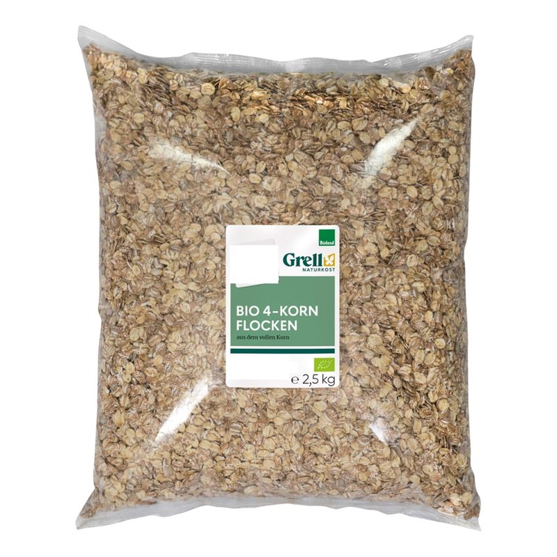 Grell Naturkost 4-Korn-Flocken - Produktbild