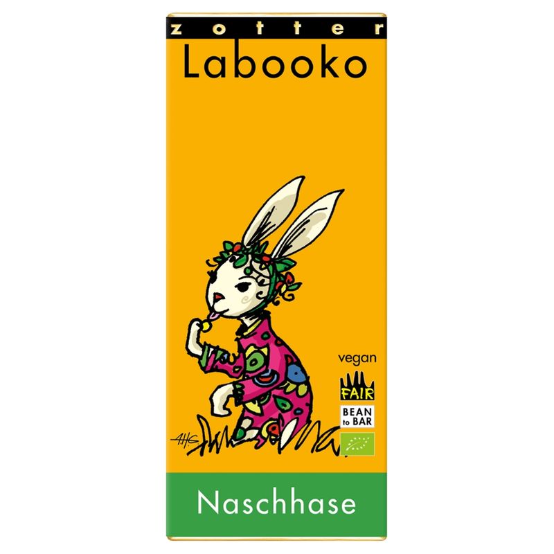 Zotter Schokolade Labooko Naschhase - Produktbild