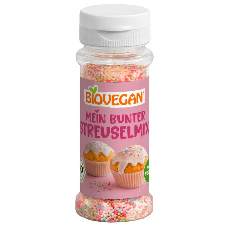 Biovegan Mein bunter Streuselmix, BIO 8x70g - Produktbild