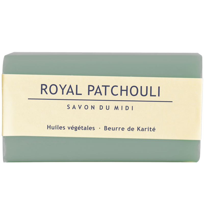 Savon du Midi Seife mit Karité-Butter Royal Patchouli 100g - Produktbild