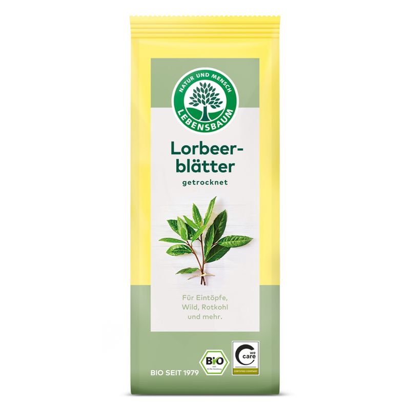 LEBENSBAUM Lorbeerblätter getrocknet - Produktbild