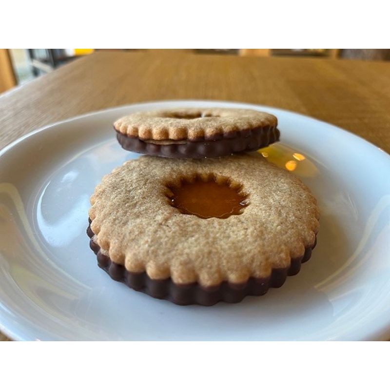 Steinofenbäcker Spitzbuben Aprikose - Produktbild