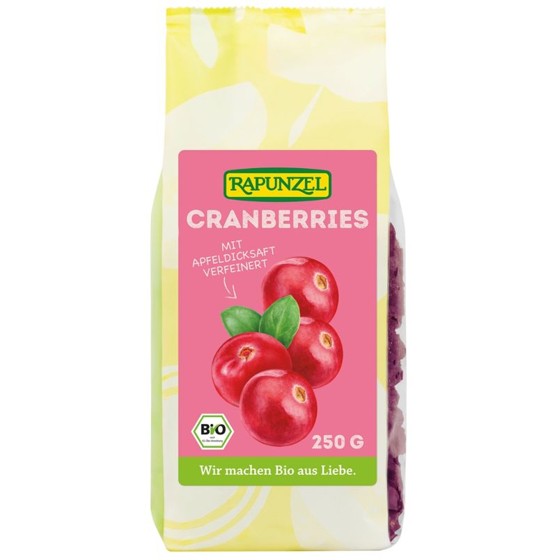 Rapunzel Cranberries, ganze Beeren - Produktbild